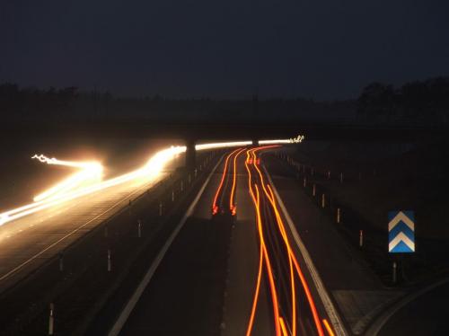 Skottorp motorvag by night 101