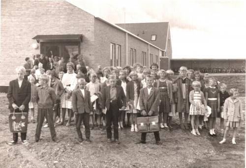 Skottorps skola, 1957 Första året i nya skolan